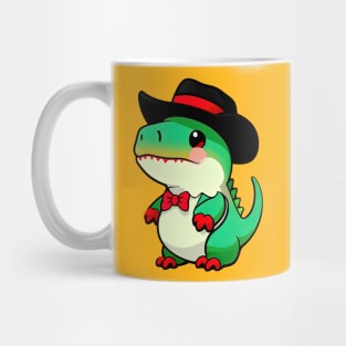 Dinosaur Cowboy Hat Mug